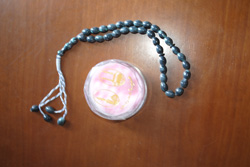 Gebetskette, Tasbih, schwarz